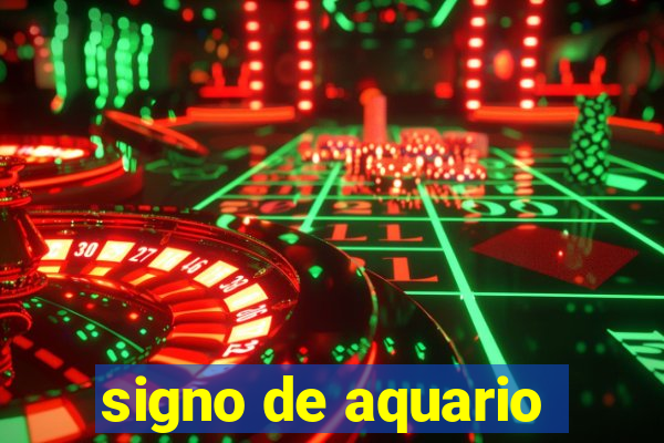 signo de aquario